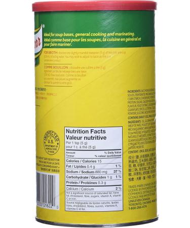 Knorr Chicken Flavored Broth Mix - 1kg Can Yellow - Buy Online on GoSupps.com
