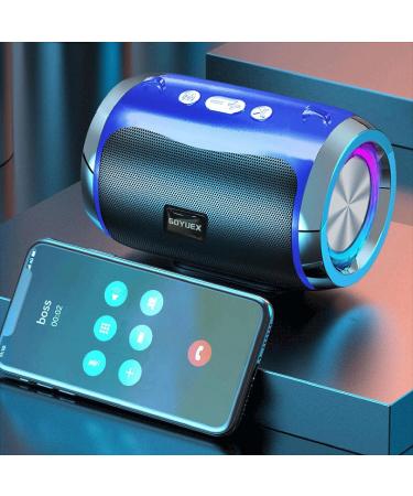 Intelligent Voice Bluetooth Speaker Portable Subwoofer Wireless Speaker - Black - Buy Online on GoSupps.com