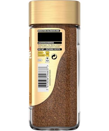 Nestl Germany NESCAF GOLD Mild soluble bean coffee from excellent coffee beans instant powder caffeinated and aromatic individually packed 1 x 100 g - Buy Online on GoSupps.com