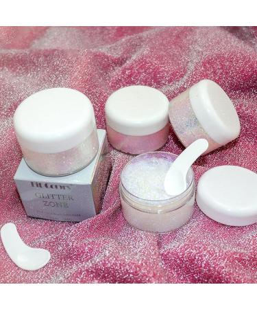 Hair Gel - Makeup for Face Body and Hair | Chunky Face for Mermaid Sequins Holographic Festival Makeup Shzons 03# - Buy Online on GoSupps.com