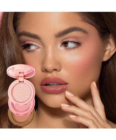  Wenmin Face Lightening Powder - 3 in 1 Blushes for Shimmer Eyeshadows Long Lasting Shimmer Contouring Sweatproof Long Lasting Shiny Look for Women Wenmin - Buy Online on GoSupps.com