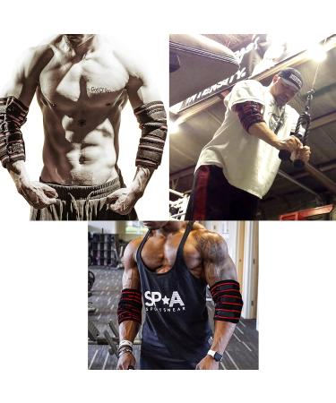 Elbow Sleeve Weightlifting Brace - Compression Support for Powerlifting & Fitness | Unisex Workout Gear (Large - Buy Online on GoSupps.com