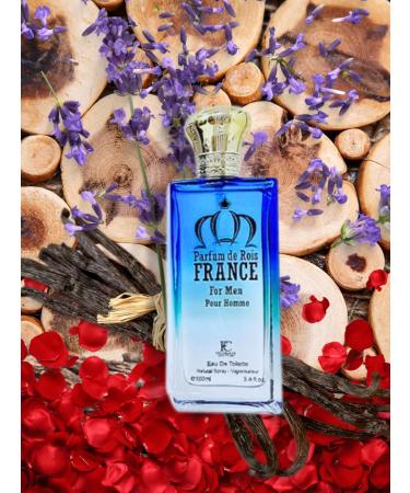 Parfum De Rois France Eau of Toilette 3.4 Fl. Oz. Woody Spicy fragrance for Men - Buy Online on GoSupps.com