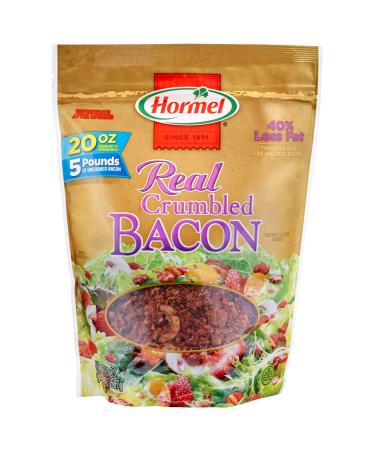 Hormel Premium Real Crumbled Bacon 20 oz 1.25 Pound (Pack of 1)