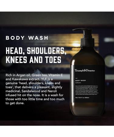 Buy TRIUMPH & DISASTER YLF Body & Hair Wash - Gentle Hydrating Shower Wash for Men (500ml) | International Shipping Available - Buy Online on GoSupps.com
