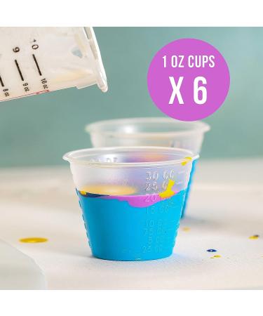 TCP GLOBAL Premium Paint Mixing Essentials Kit - 12 Cups, Lids, Sticks, Paddles, Strainers & Opener - Buy Online on GoSupps.com