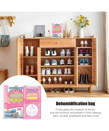 Juzinqu Moisture Absorber - 2-Pack Odor-Absorbing Dehumidification Bags for Home | Air Purification for Kitchen Bedroom Bathroom & Storage - Buy Online on GoSupps.com