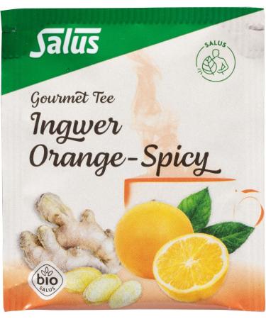  Salus Salus Orange-Spicy Ingewer Organic Herb Tea 30g - Buy Online on GoSupps.com