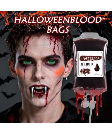  Generisch Halloween Liquid - 170 ml - Waterproof - Red and Blue Makeup for Women and Men - Spooky Party Supplies - Buy Online on GoSupps.com