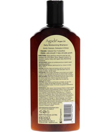 Argan Oil Daily Moisturizing Shampoo by Agadir for Unisex - 12 oz Shampoo - Buy Online on GoSupps.com