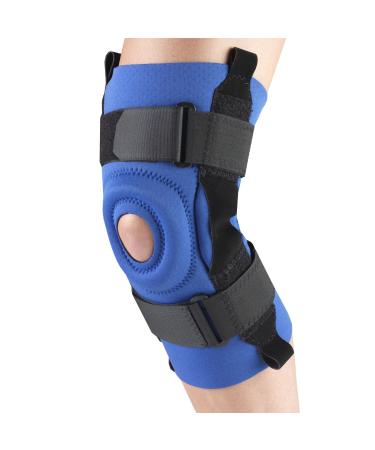 OTC Knee Stabilizer Hinged Bars Neoprene Blue 4X-Large