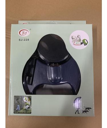 Buy Gobesty Double-Pulling Dog Leash - Retractable 3M Leash for Two Dogs with LED Light & Garbage Box | International Shipping - Buy Online on GoSupps.com