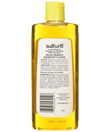 Sulfur 8 Deep Cleaning Shampoo for Dandruff - 7.5 Ounce | International Shipping Available - Buy Online on GoSupps.com