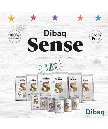 Dibaq Sense Grain Free Salmon Mini. Dry Food for Small Breed Dogs Hypoallergenic Complete Food 100% Natural Sense Grains with Salmon. 2 Kg - Buy Online on GoSupps.com