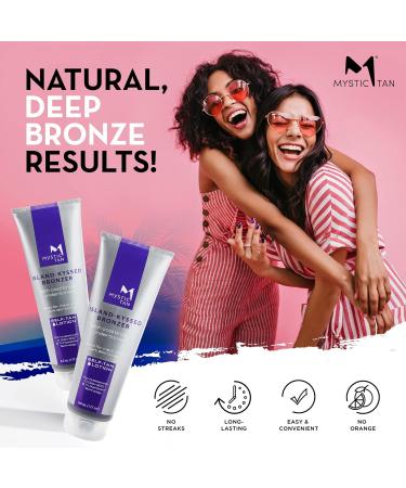 Mystic Tan Island-Kyssed Bronzer Self-Tan Lotion 6 oz - Packaging May Vary - Buy Online on GoSupps.com