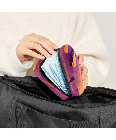Sunset Beach Period Bag | Sanitary Napkin Storage & Travel Makeup Pouch - Buy Online on GoSupps.com