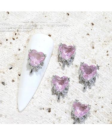 Zircon Elegant 3D Bow Heart and Butterfly Designs for Beautiful Manicures Accessories Y906 - Buy Online on GoSupps.com