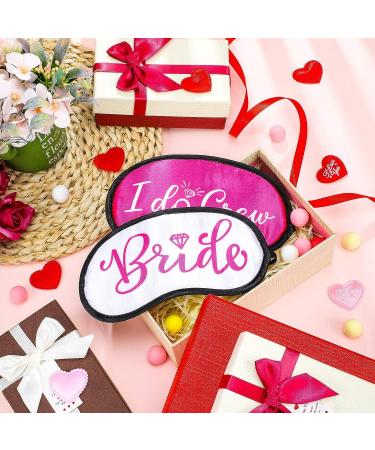 12 Pieces Bride and Bridesmaids Sleep Mask Bridesmaid Proposal Present Bridal Party Favor Eye Coverings Bachelorette Sleep Eye Masks Sleep Shade Blindfold Party Favor Accessories - Buy Online on GoSupps.com
