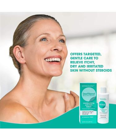 Dermend Moisturizing Anti-Itch Lotion - Targeted Care for Dry, Itchy, Mature Skin - 8 Ounces - Buy Online on GoSupps.com