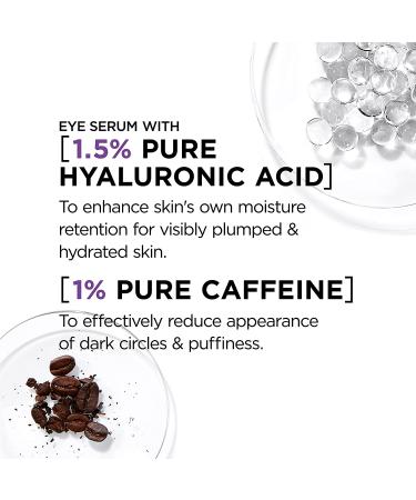 Revitalift Hyaluronic Acid + Caffeine Eye Serum | L'Oreal Paris Anti-Aging Moisturizer Sample - Buy Online on GoSupps.com