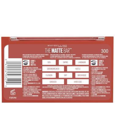 Maybelline New York Matte Bar Eyeshadow Palette 300 - 1 Count - Buy Online on GoSupps.com
