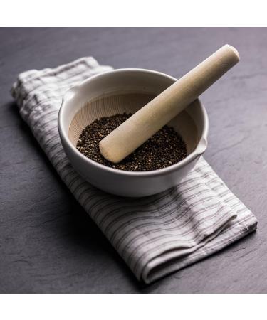 Emma Basic - Roasted Black Sesame Seeds 1kg | High in Fiber | Protein Source | Vegan | Rich Aroma | Antioxidants - Buy Online on GoSupps.com
