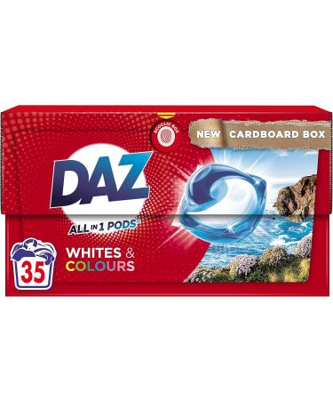 Daz All-in-1 Laundry Detergent Pods 140 Washes for Whites & Colors - Stain Removal & Freshness - Buy Online on GoSupps.com
