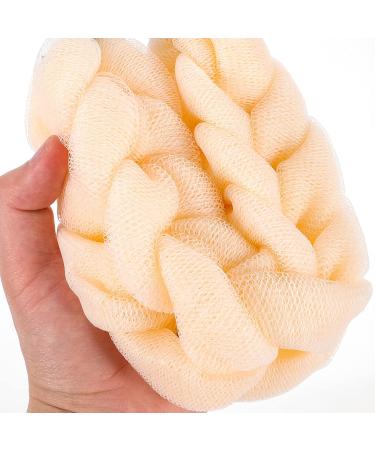 Buy Healvian 2pcs Bath Ball Loofah - Comfortable Body Scrubbers for Effective Cleaning | Convenient Shower Balls | Durable Pe Mesh Material - Buy Online on GoSupps.com