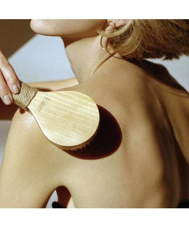 Esker All Natural Bristle Dry Brush - Vegan & Cruelty-Free | Clean Beauty - Buy Online on GoSupps.com