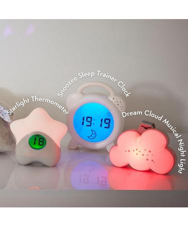 Purflo Starlight Colour Changing Baby Room Thermometer | USB Rechargeable Digital Temperature Monitor - Buy Online on GoSupps.com
