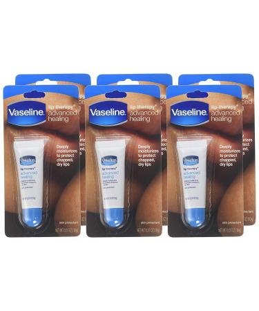 Vaseline Lip Therapy Advanced Healing Formula 0.35 Oz (6 Pack) - Pack of 6 - Buy Online on GoSupps.com