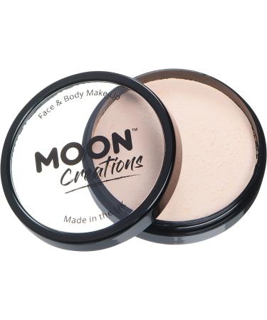 Moon Creations Pro Face & Body Makeup 36g - Pale Skin | Professional Colour Paint Cake Pots for Face Painting - Face Paint for Kids & Adults - Ideal for Fancy Dress, Festivals, Halloween - Buy Online on GoSupps.com