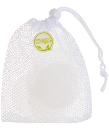 Konjac Sponge Disk - Gentle Eye Makeup Remover | Eco-Friendly Natural Skin Care - Buy Online on GoSupps.com