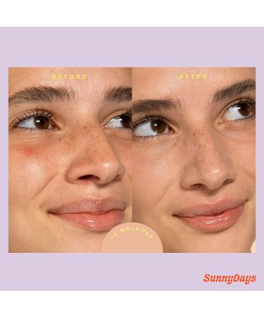 Tower 28 SunnyDays SPF 30 Tinted Sunscreen - 15 Melrose | 2-in-1 Foundation and Mineral Sunscreen | Broad Spectrum UVA/UVB Protection - Light-Medium Coverage - Natural Finish - 1 Fl Oz - Buy Online on GoSupps.com
