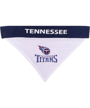 Tennessee Titans Reversible Dog Bandana - Premium Embroidered Logo - NFL Large/X-Large Size - Buy Online on GoSupps.com