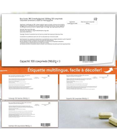 Now Foods TMG (Trimethylglycine) 1 000 mg 100 Vegan Tablets Lab Tested High Dose Betaine Gluten Free Soy Free Vegetarian - Buy Online on GoSupps.com