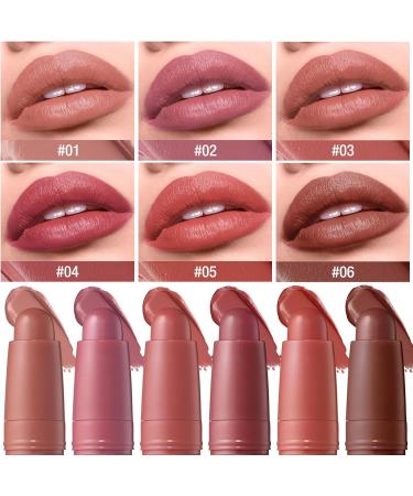 Erinde Rouge L vres Lipstick Longue Tenue Waterproof | Fini Mat Velours L ger | Haute Pigmentation & Confort | Sans Transfert | Maquillage Quotidien pour Femmes #02 - Buy Online on GoSupps.com