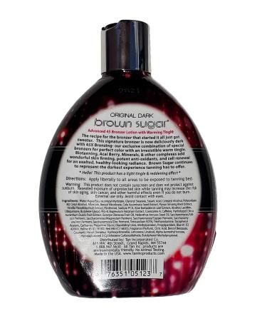 Tan Incorporated Dark Brown Sugar Lotion - Hydrating and Nourishing Formula - Buy Online on GoSupps.com