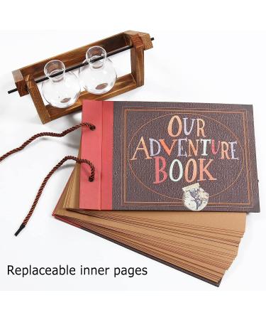 Vienrose Adventure Book Scrapbook Photo Album - DIY Wedding, Best Friend, Camping - 40 Pages - Buy Online on GoSupps.com