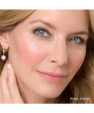 LAURA GELLER Italian Marble Blush Stick in Pink Fiore | Cream Finish Cheek Makeup + Angled Brush - Buy Online on GoSupps.com