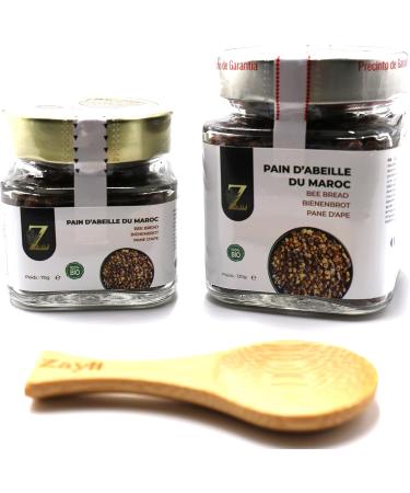 Zayti Moroccan Bee Bread 70 g no residues or additives fermented flower pollen Your Natural Elixir (70) - Buy Online on GoSupps.com