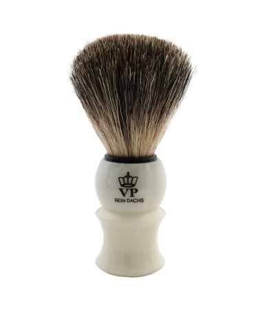 Shaving brush Royal VP - with real pure badger hair - ivory handle