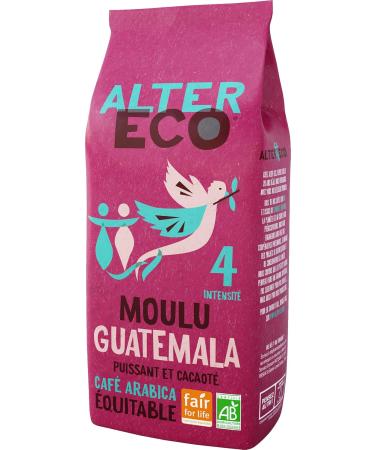 NATURELA - Caf Bio Moulu Arabica Torr faction Lente Fabriqu en France (1 kg) & ALTER ECO - Caf Moulu Arabica du Guatemala Intensit 4 Commerce Equitable (260g) - Buy Online on GoSupps.com