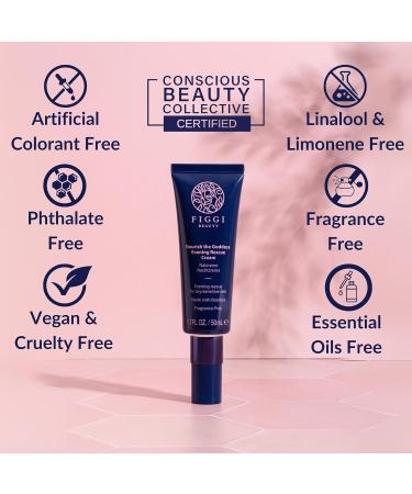 Nourish the Goddess Face Moisturizer Evening Cream 50ml | Vegan & Cruelty-Free Night Cream for Anxious & Sensitive Skin - Buy Online on GoSupps.com