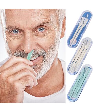 Nose Trimmer Manual Nose Clipping Tool Nose Cleaner 360 Rotatable Nose Hair Trimmer Nose Hair Trimmer for Double Ear Care - Buy Online on GoSupps.com