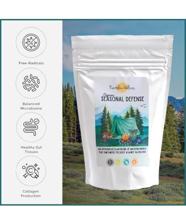 Revitalize Wellness Organic Seasonal Defense Powder Formerly Allergy Defense | Bromelain, Vitamin B3, Vitamin C, Quercetin, and NAC | No Sugar Added | Fruit Punch Flavor | 30 Servings - Buy Online on GoSupps.com