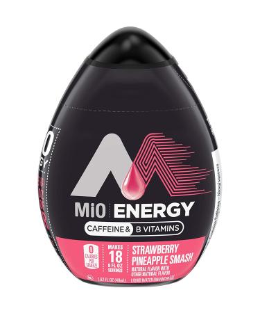 Mio Energy Water Enhancement Variety Pack - 4 Flavors: Strawberry Pineapple Smash, Tropical Fusion, Acai Berry Storm, Wicked Blue Citrus - Buy Online on GoSupps.com