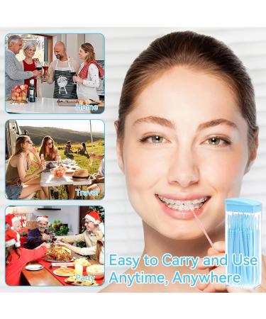 200-Piece Interdental Brushes Set - Double Head Tooth Cleaning Brushes for Narrow Gaps - Colorful Options Available - Buy Online on GoSupps.com