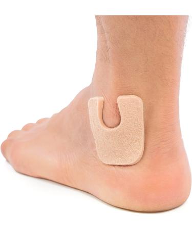 ZenToes U-Shaped Felt Callus Pads - 24 Pack Self-Stick Pedi Cushions to Protect Calluses and Reduce Foot Pain - Buy Online on GoSupps.com