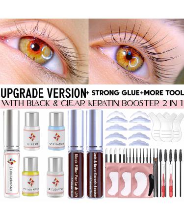 Lash Lift Kit - DIY Eyelash & Brow Perm, Strong Glue for Voluminous Eyes, 6-8 Weeks Long Lasting, All in One Upgrade Version - Buy Online on GoSupps.com